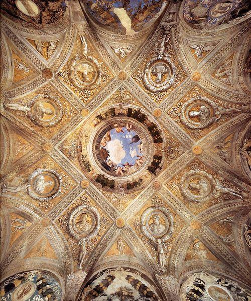 Andrea Mantegna Ceiling decoration oil painting picture
